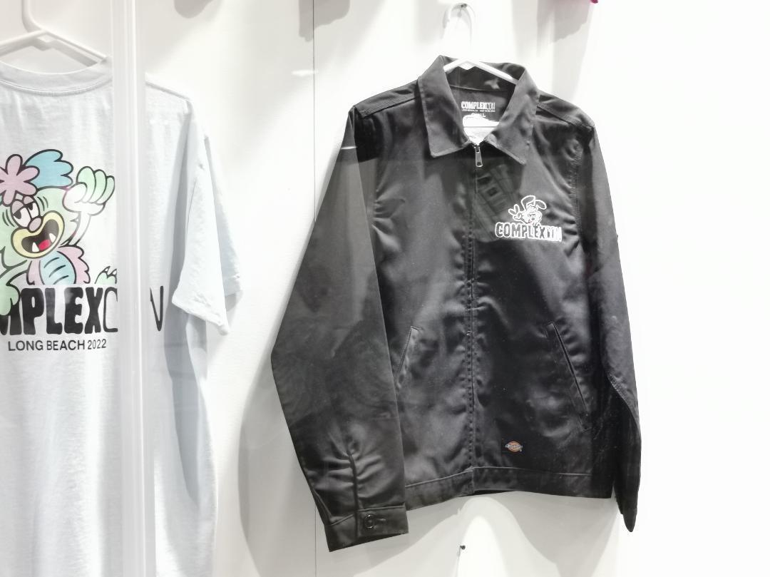 ComplexCon限定 新品 VERDY DICKIES ジャケット ブルゾン ワークジャケット Girls Don't Cry コンプレックスコン  全面刺繍