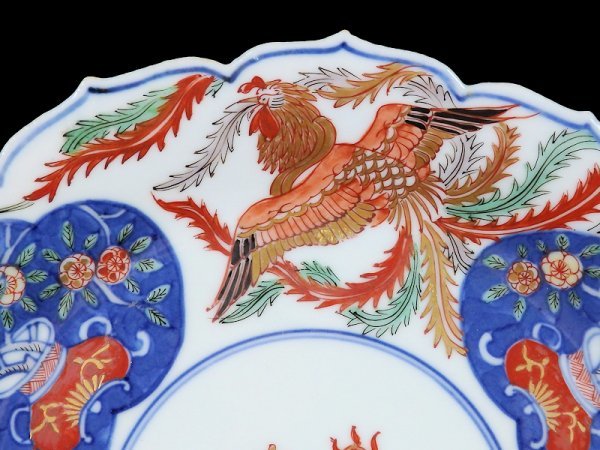 fboh-C414mS 大聖寺伊万里 金襴手 鳳凰に生け花 宝尽くしの図 8 fboh-C414mS 大聖寺伊万里 金襴手 鳳凰に生け花 宝尽くしの図 8