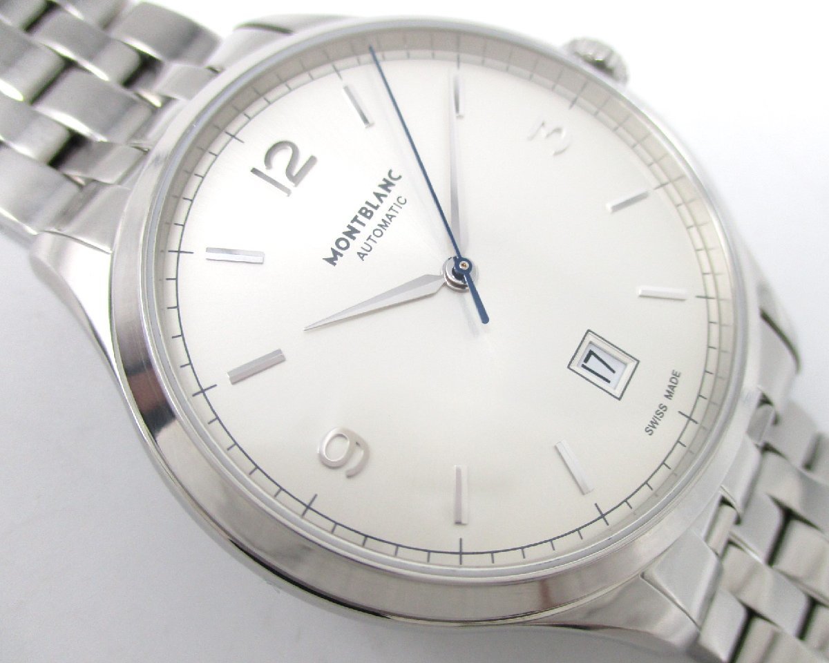 # Montblanc # прекрасный # износ Tey ji Chrono meto Lee 112532# мужской самозаводящиеся часы наручные часы 