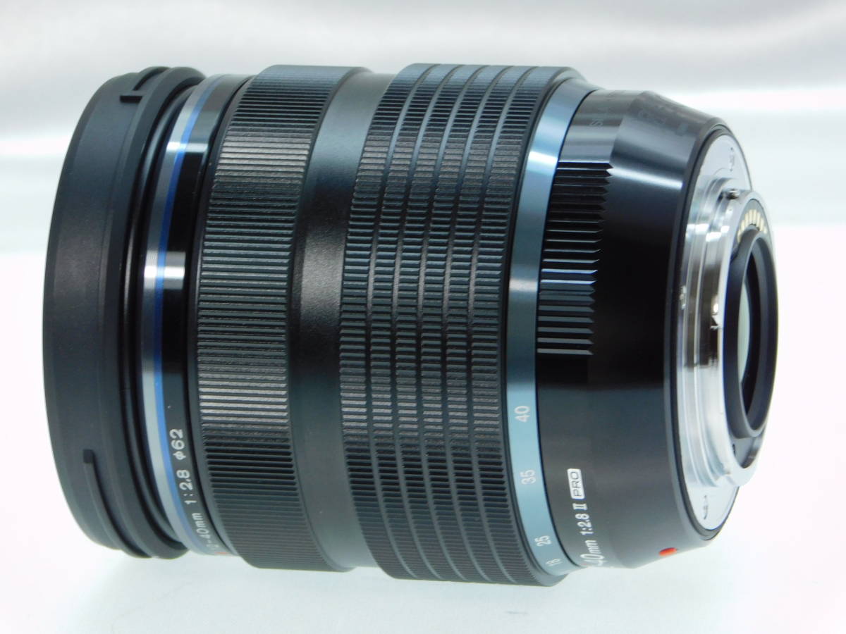 ■極上品■ OM SYSTEM OLYMPUS オリンパス M.ZUIKO DIGITAL ED 12-40mm F2.8 PRO II ☆レンズフード付♪ ＃7455