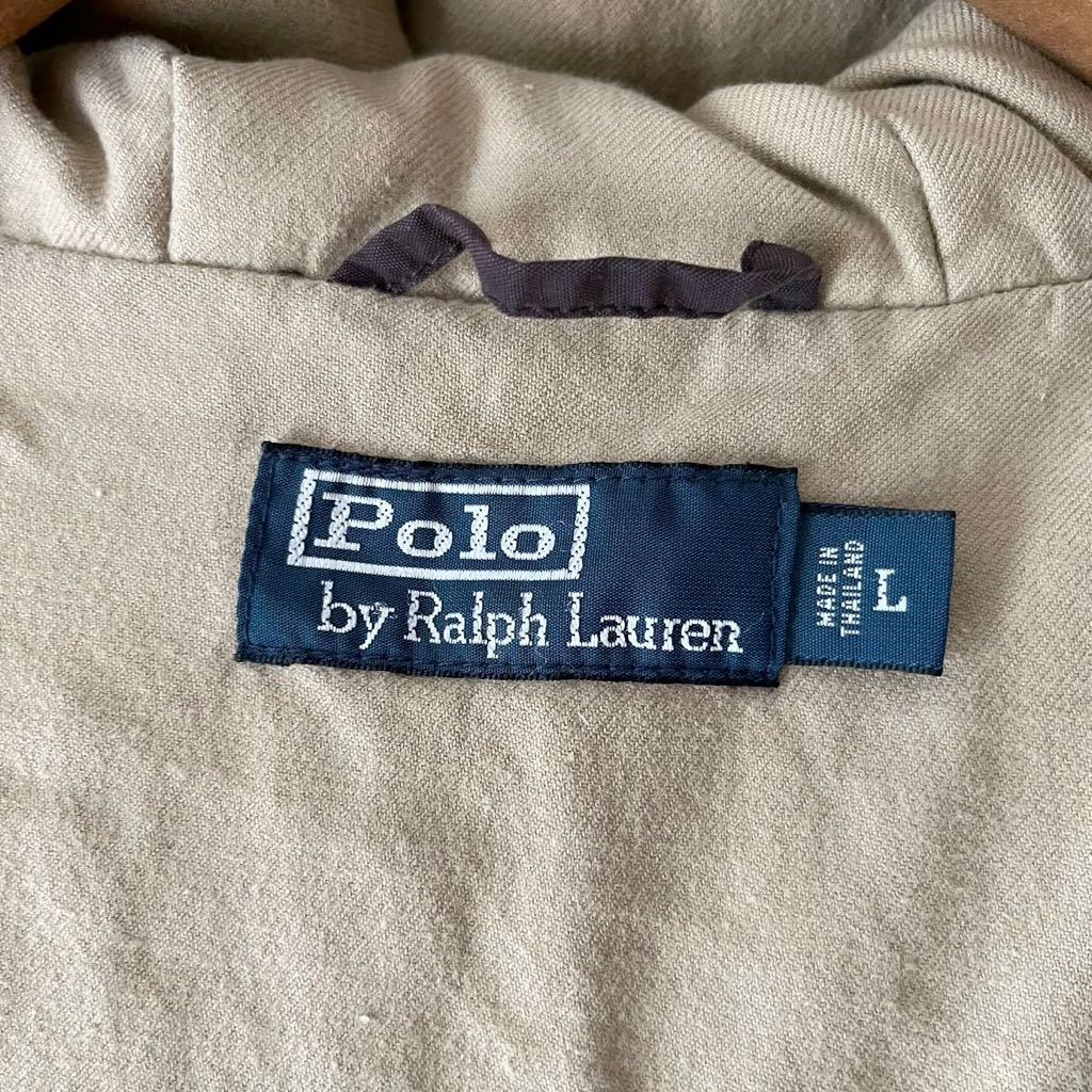 Polo by Ralph Lauren シープ ファー ダウン ジャケット ブラウン ポロ ラルフローレン 茶 羊_画像4