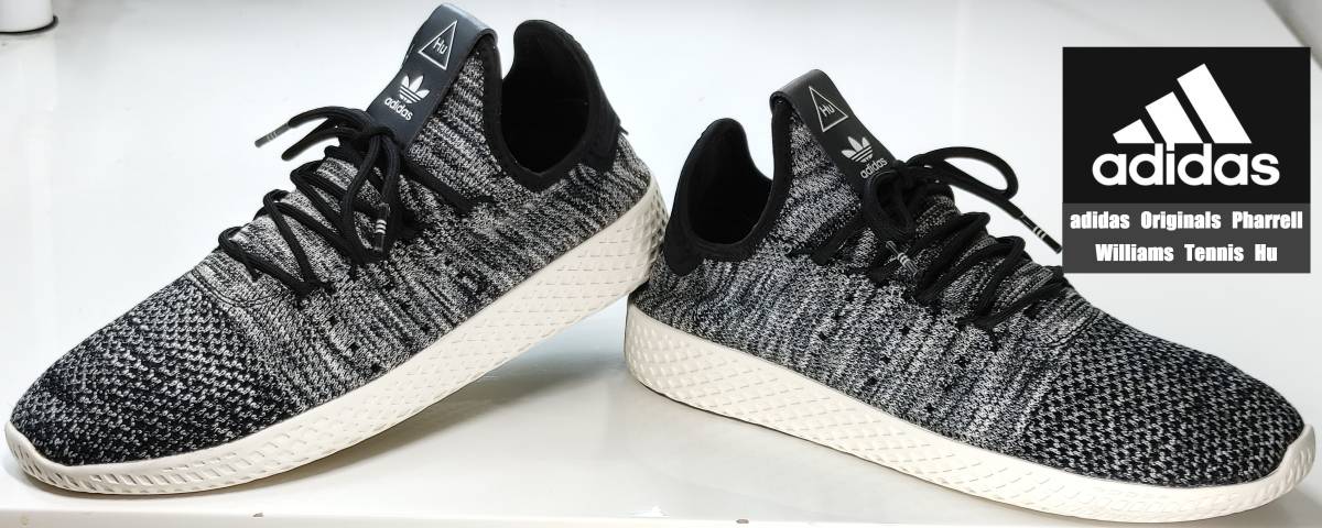 【美品・USED/レア・コラボモデル/正規店購入】adidas　Originals　 Pharrell　Williams　Tennis　Hu　モデル　　　　サイズ＝26.5ｃｍ _画像1