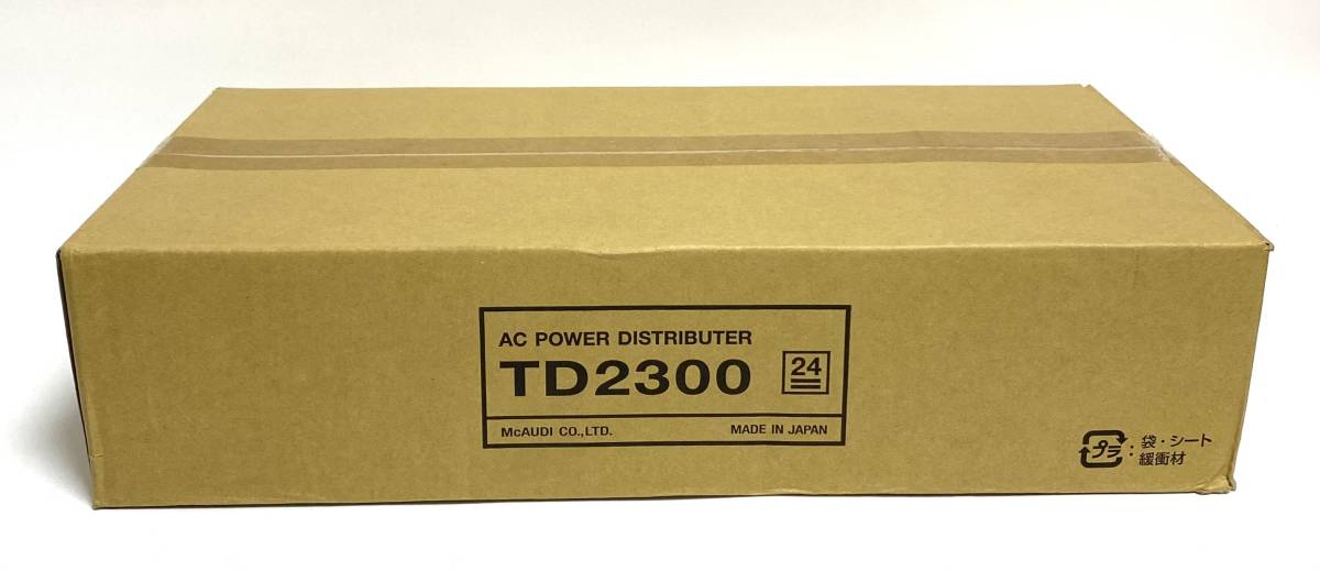 ★新品/未開封品★ McAUDI ACパワーディストリビューター TD2300 電源 東通産業 第一通信工業 PA機器 電源 供給 DISTRIBUTER I231129