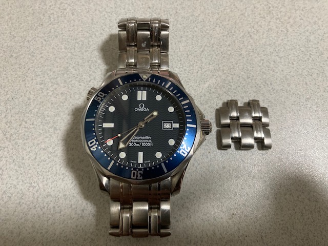 ジャンク・オメガ シーマスター プロフェッショナル 300m/1000ft クォーツ メンズ OMEGA SEAMASTER PROFESSIONAL_画像3