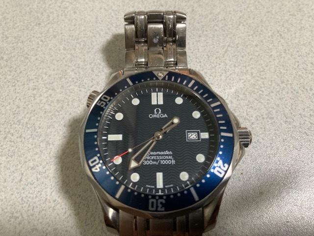 ジャンク・オメガ シーマスター プロフェッショナル 300m/1000ft クォーツ メンズ OMEGA SEAMASTER PROFESSIONAL_画像4