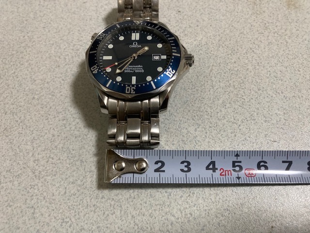 ジャンク・オメガ シーマスター プロフェッショナル 300m/1000ft クォーツ メンズ OMEGA SEAMASTER PROFESSIONAL_画像9