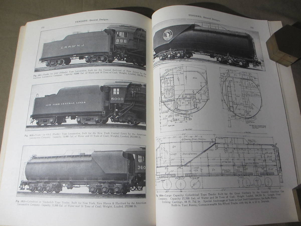”No.32”TRAIN SHED CYCLOPEDIA　米国蒸機図面集　希少な「SP ”4-10-2”」、「UP ”4-12-2”」：1927 LOCOMOTIVE CYCLOPEDIA 1975年5月刊_画像9