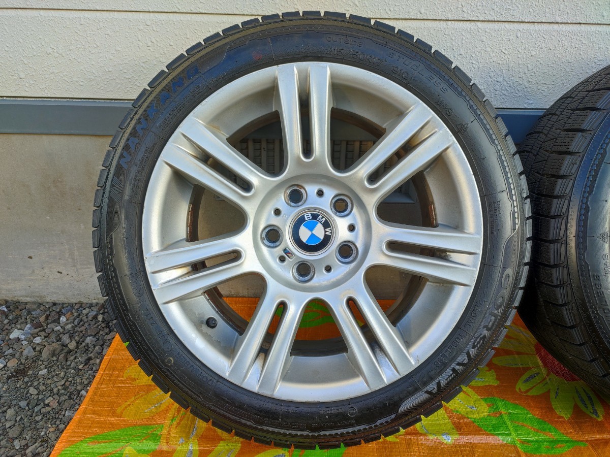 【激安！バリ山！BMWホイール&スタッドレス】215/50R17 ナンカン CORSAFA ESSN-1 Mスポーツ 8J+34 8.5J+37 5穴 PCD120_画像2