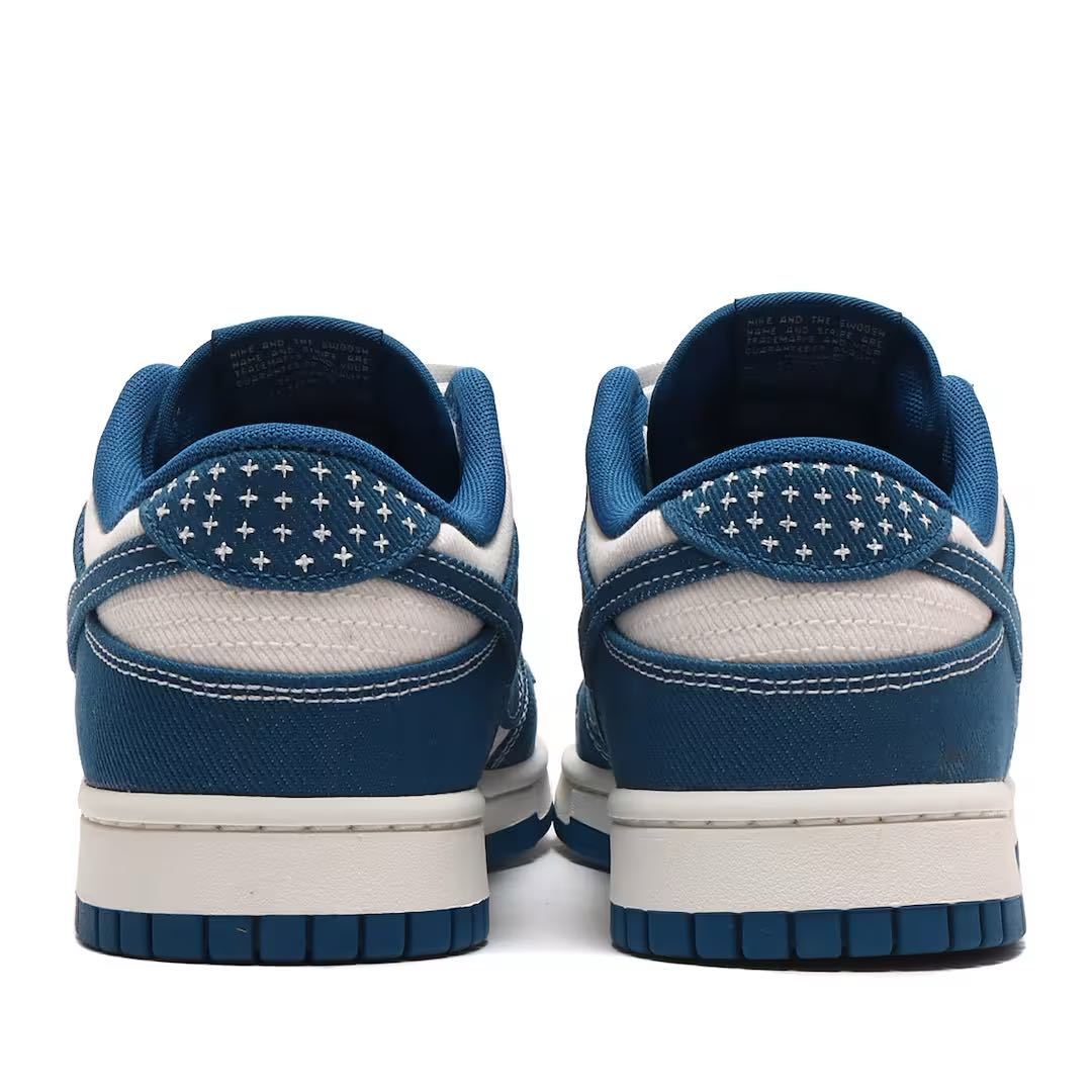 NIKE DUNK LOW RETRO SUMMIT INDUSTRIAL BLUE ナイキ ダンク ロー サミットホワイト インダストリアルDV0834-101 27cm Nike Refurbished_画像5