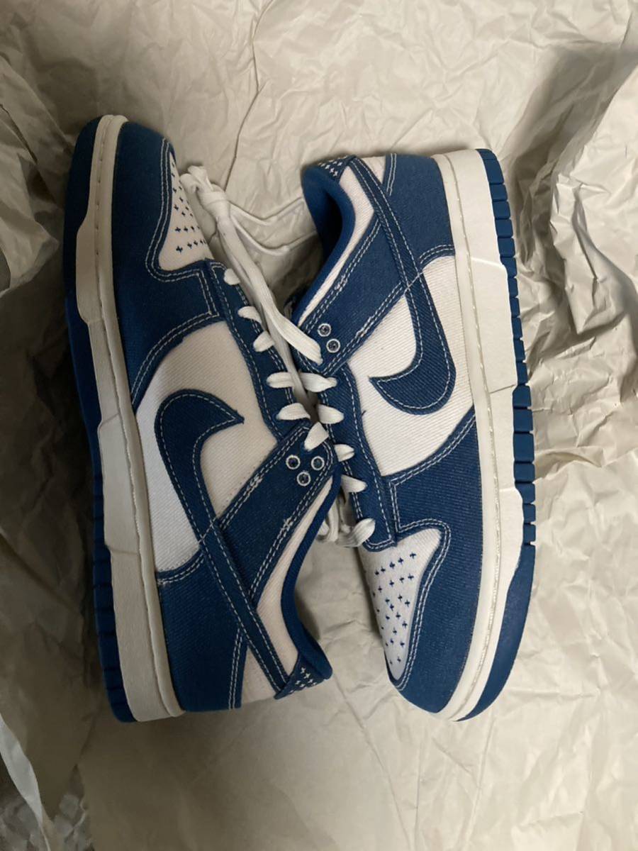 NIKE DUNK LOW RETRO SUMMIT INDUSTRIAL BLUE ナイキ ダンク ロー サミットホワイト インダストリアルDV0834-101 27cm Nike Refurbished_画像8