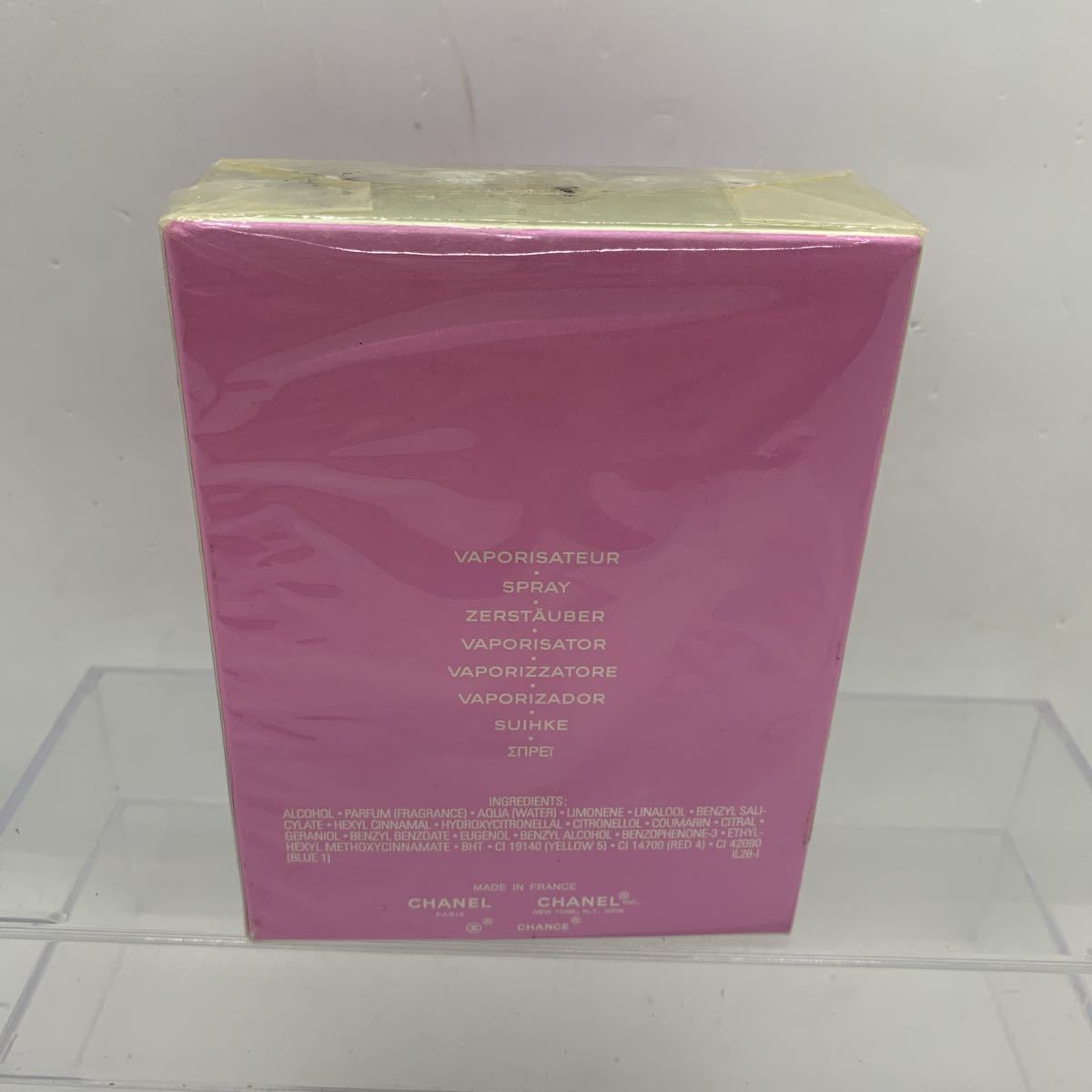  perfume new goods unused unopened CHANEL Chanel CHANCE Chanel Chance 100ml 220849