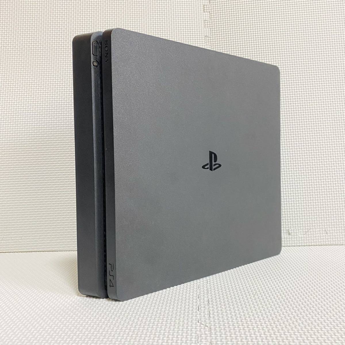 1円☆ PS4 500GB CUH-2100A FW:11.00 ジェット ブラック SONY プレステ4 slim 薄型 スリム 本体 PlayStation プレイステーション_画像1