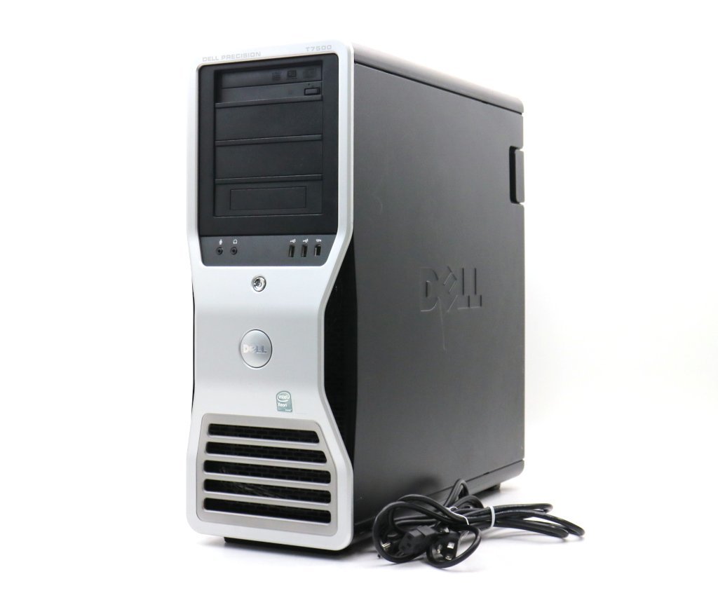 DELL Precision Workstation T7500 Xeon W5580 3.2GHz*2 24GB 500GB(HDD) Quadro NVS295 DVD+-RW WindowsXP Pro 64bit_画像1