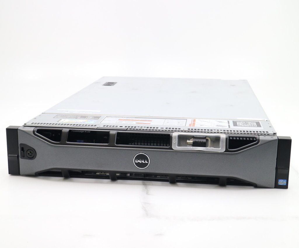 DELL PowerEdge R720 Xeon E5-2643 v2 3.5GHz*2 32GB 500GBx2台(SATA3.5インチ/RAID1構成) DVD-ROM AC*2 PERC H710P Miniの画像1