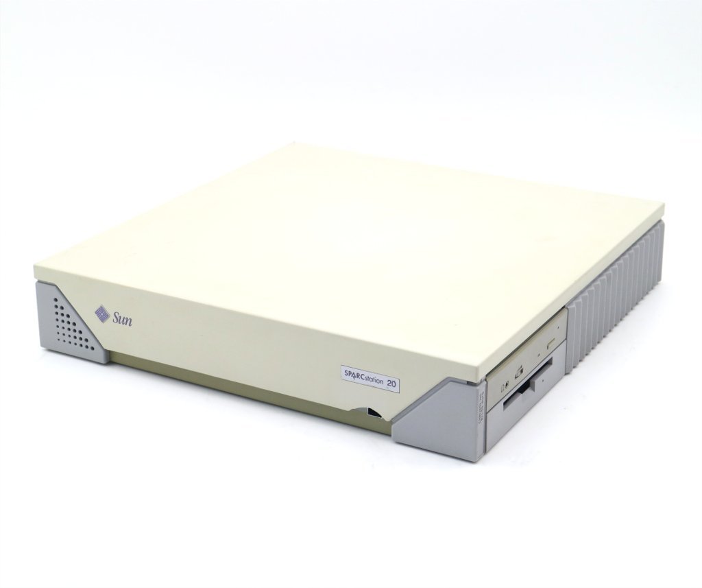 Sun SPARCstation 20 SS20 hyperSPARC 100MHz 128MB 9GB(SCSI HDD) Turbo GX(501-2325) CD-ROM Solaris 2.6_画像1