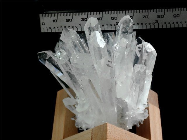 AAA級高透明度天然水晶クラスター177B6-60B76b_画像5