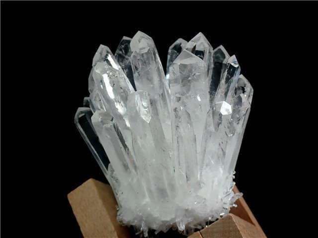 AAA級高透明度天然水晶クラスター177B6-60B76b_画像3
