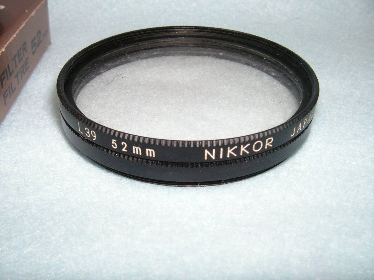 【中古】NIKONニコン フィルター６枚セット（L1BC・L1A・L39・L37C・L37）52mm 46mm 62mmの画像4