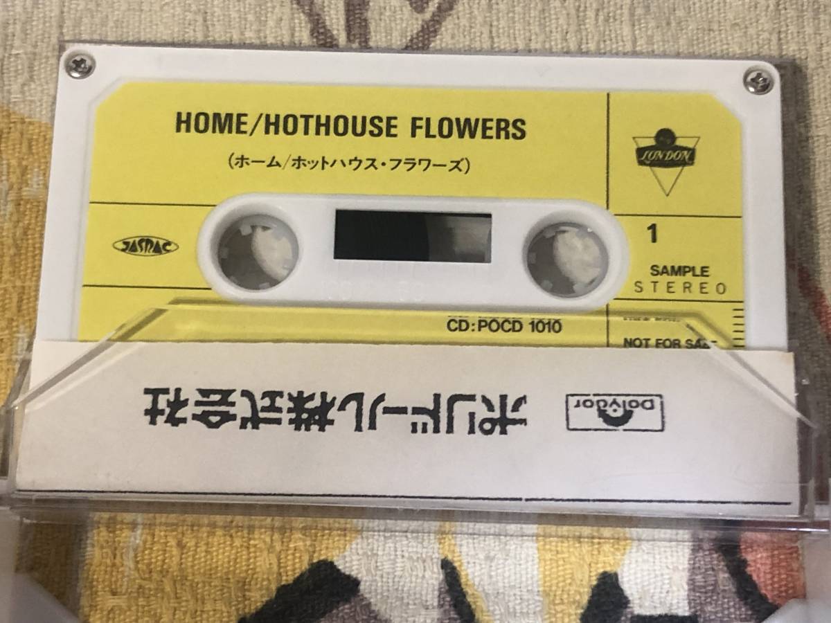 ★非売品SAMPLE ホットハウス・フラワーズ/HOTHOUSE FLOWERS「ホーム 」ミュージックテープ CT MT japan mint music tape_画像4
