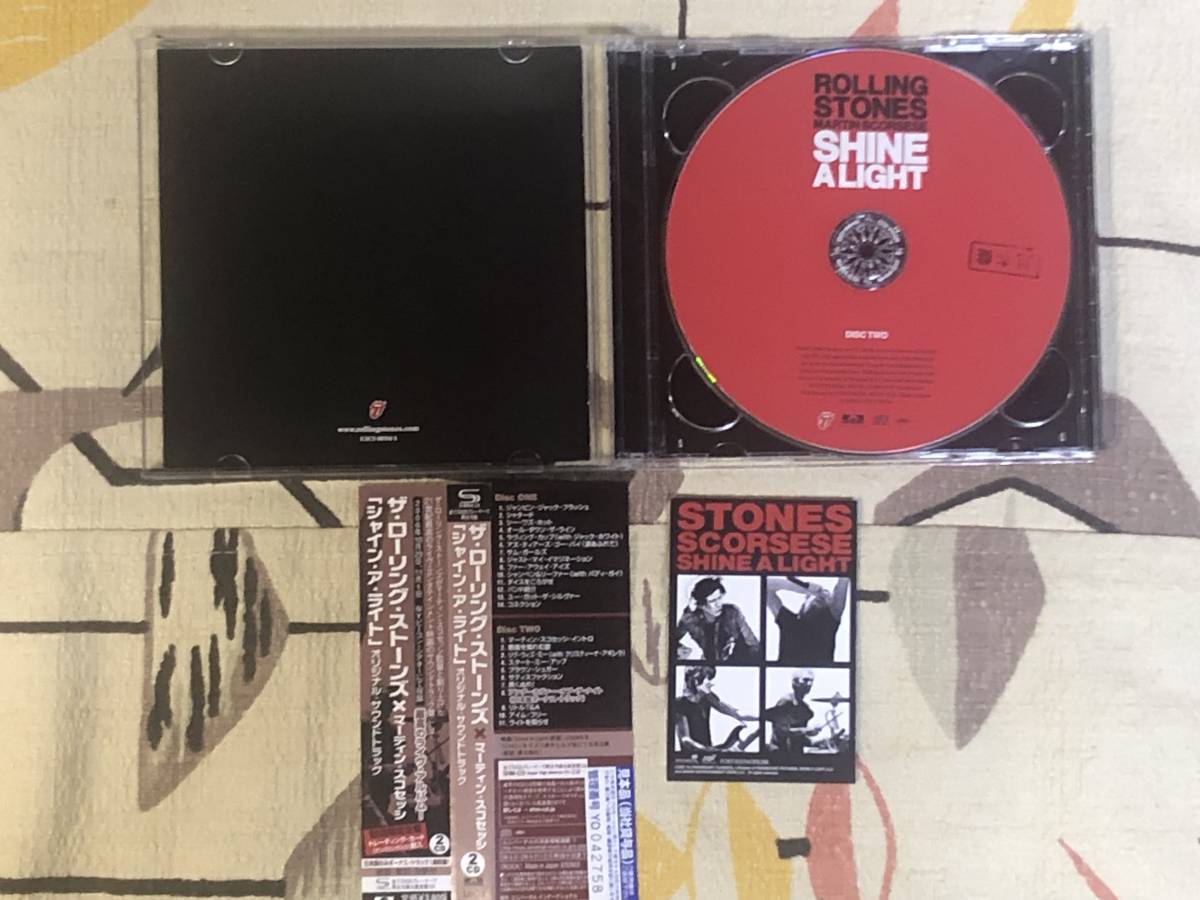 ★非売品 2CDSET Limited & Normal Edition Rolling Stones／ローリングストーンズ「SHAIN A LIGHT」 promo only japan obi sample_画像3