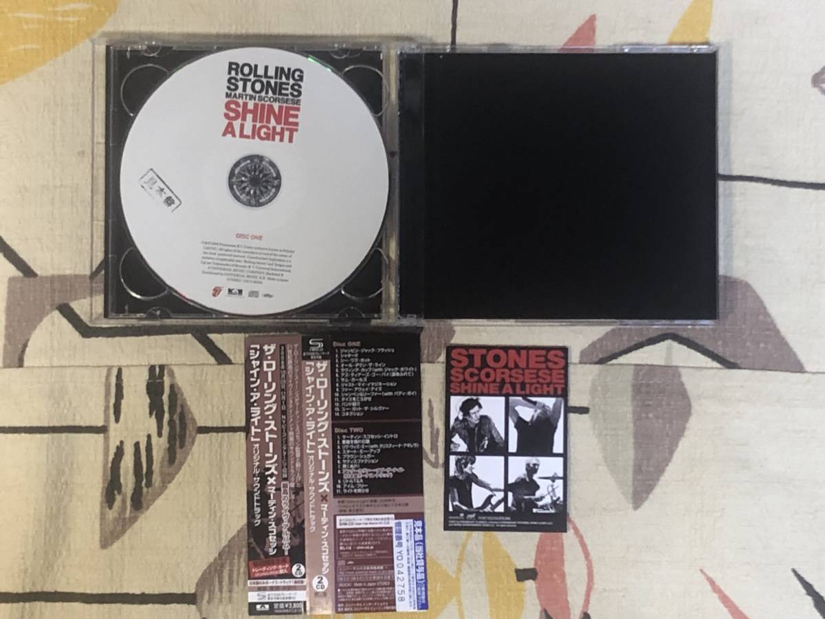 ★非売品 2CDSET Limited & Normal Edition Rolling Stones／ローリングストーンズ「SHAIN A LIGHT」 promo only japan obi sample_画像4