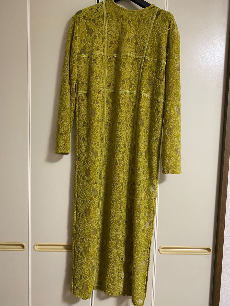 Ameri VINTAGE カットソー素材のレースワンピース|Yahoo!フリマ(旧