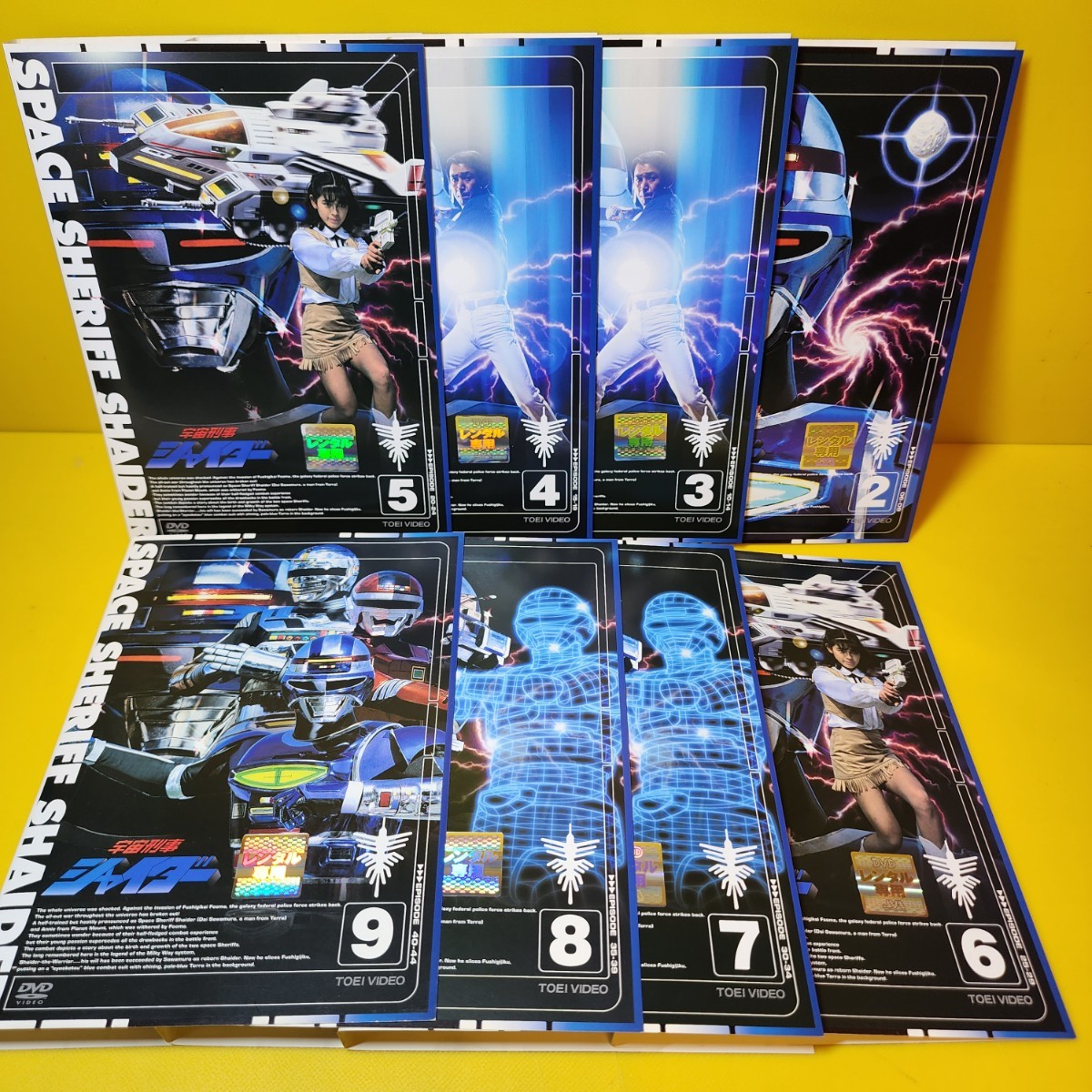 新品ケース交換済み宇宙刑事シャイダー、ギャバン、シャリバン DVD全28巻+NEXT GENERATION 、MOVIE全31巻セット 新品ケース交換済み宇宙刑事シャイダー、ギャバン、シャリバン DVD全28巻+NEXT GENERATION 、MOVIE全31巻セット