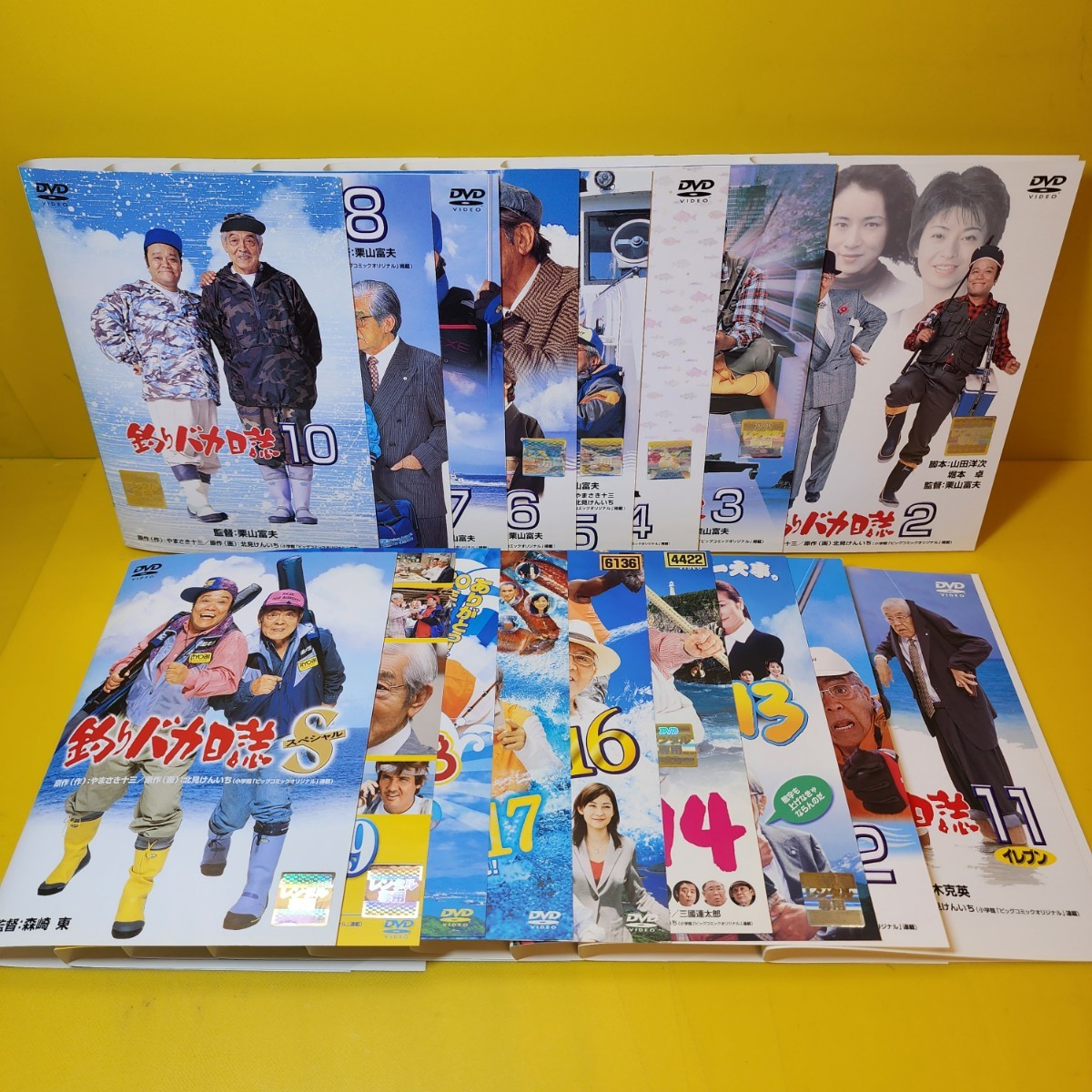 新品ケース交換済み　釣りバカ日誌 DVD全20巻+スペシャル　計DVD21巻