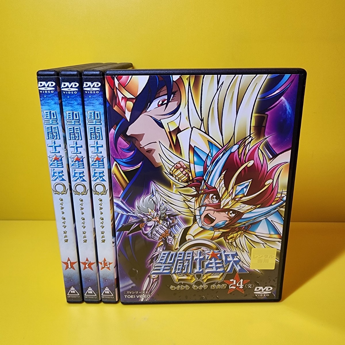 新品ケース交換済聖闘士星矢 Ω セイントセイヤ オメガ DVD 全24巻 セット _画像1