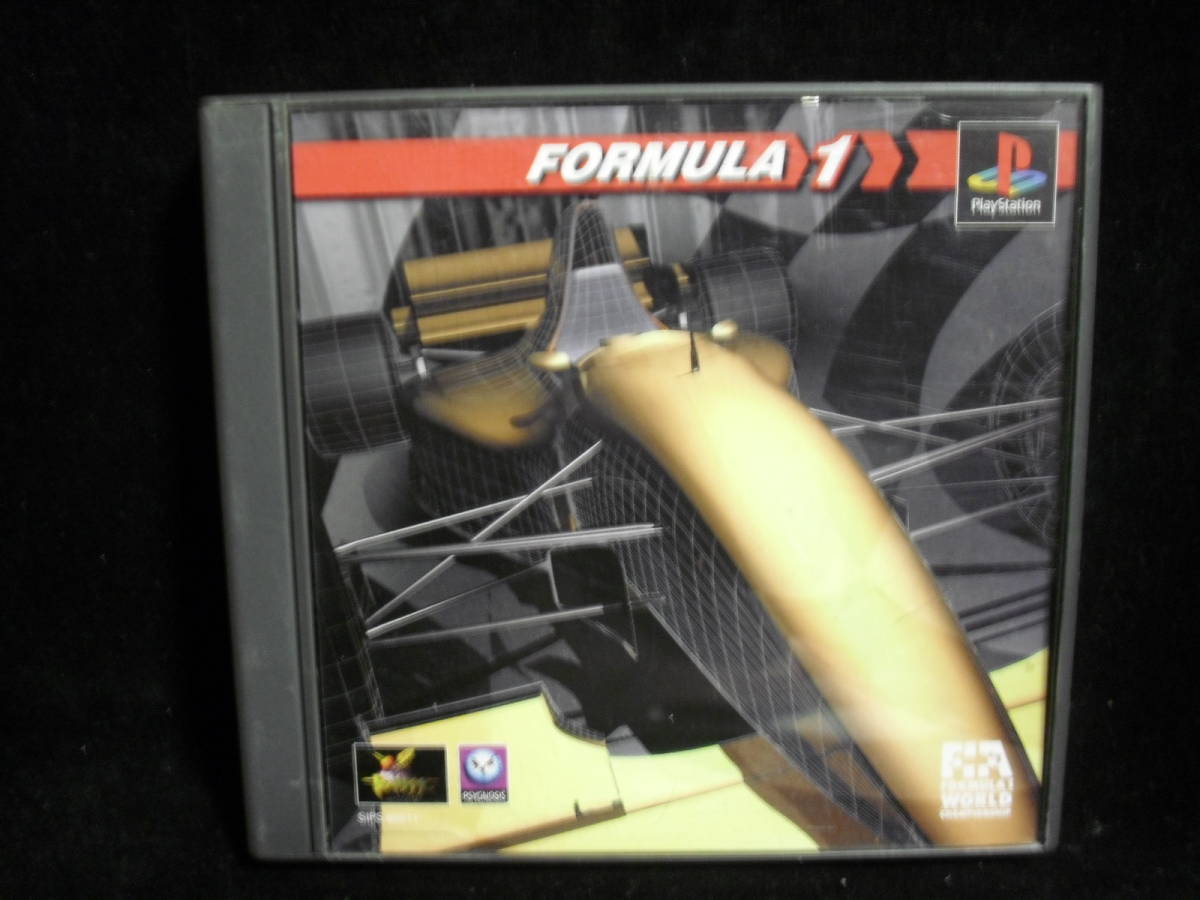 帯付き! プレイステーション専用ソフト SCE フォーミュラ・ワン!! PS1 F1 ソニー・コンピュータ・エンタテインメント_画像2