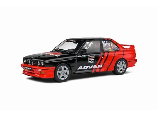 【ソリド】 1/18 BMW E30 M3 ドリフトチーム 1990 (ブラック/レッド) [S1801521]★未開封新品！