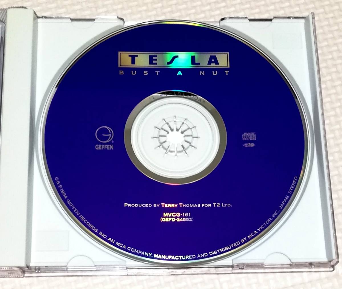 CD　TESLA テスラ　BUST A NUT バストアナット/MVCG-161/ボーナス1曲_画像3