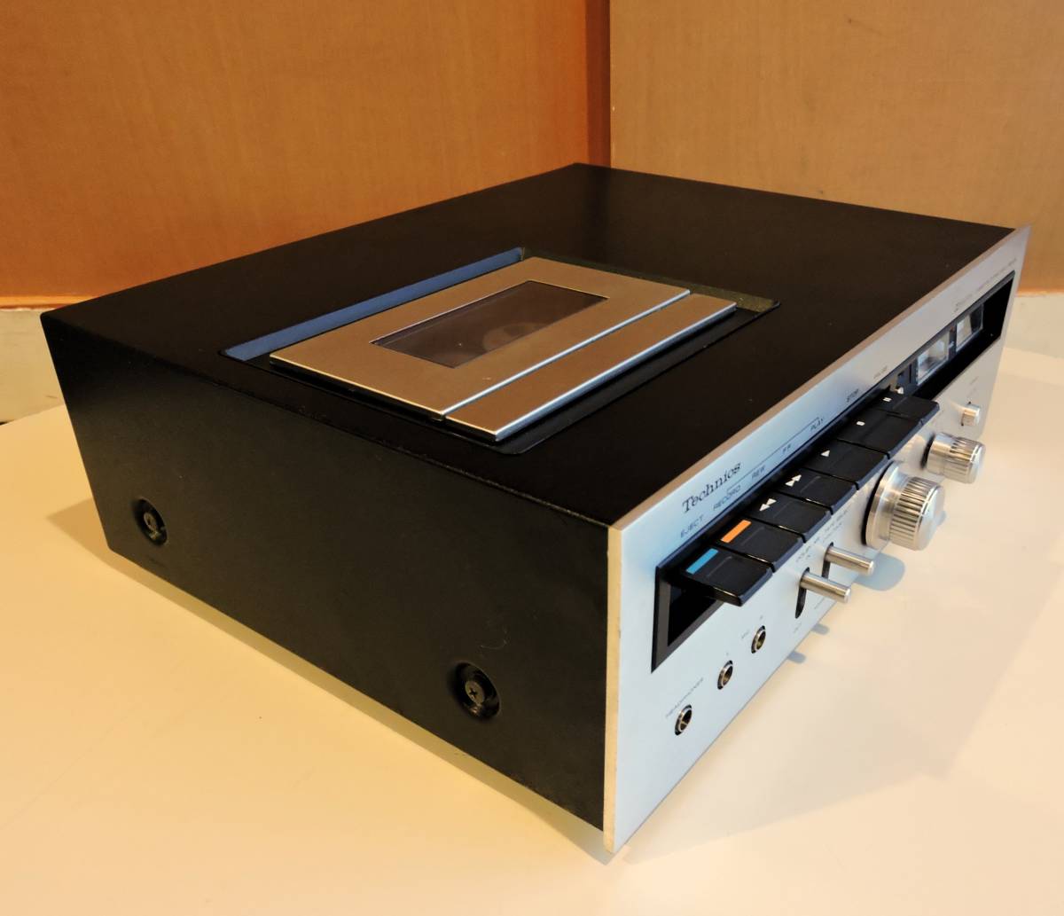 70s Technics ステレオ・カセットデッキ RS-610U 整備済み 動作正常 良音 ビンテージ オーディオ 昭和レトロ 使用頻度低_画像5