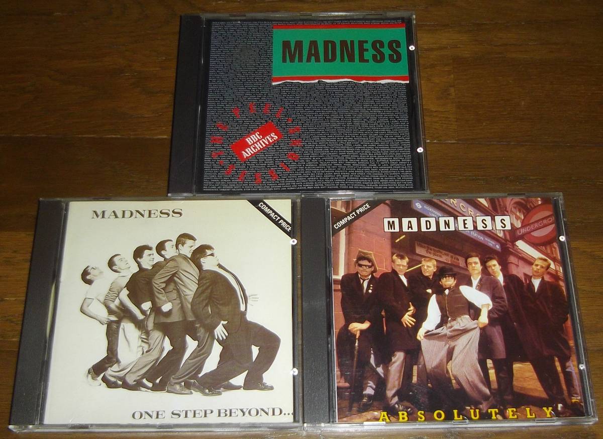 MADNESS CD 3 шт. комплект грязь nes Neos kaNEO SKA 2TONE two цветный THE SPECIALS SELECTER специальный z селектор 