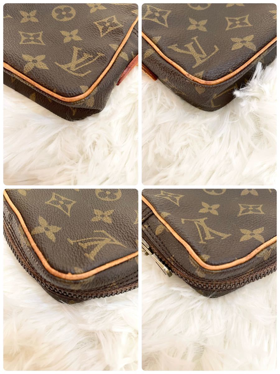 1円/◆定価9.1万/LOUIS VUITTON/ルイヴィトン/ショルダーバッグ/ミニダヌーブ/M45268/モノグラム/ヴィンテージ_画像6