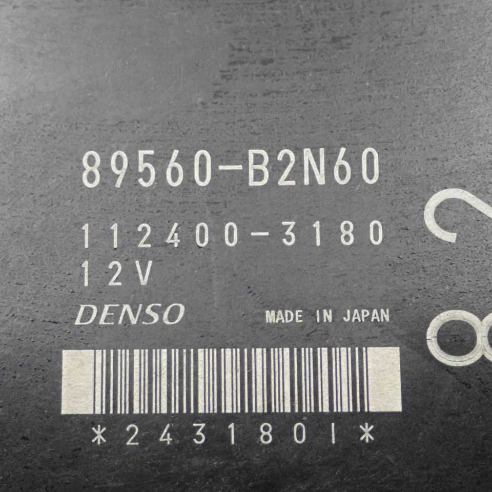 平成23年 ミラココア L675S 前期 純正 エンジンコンピューター ECU KF 89560-B2N60 112400-3180 89560-B2N92 中古 即決_画像4