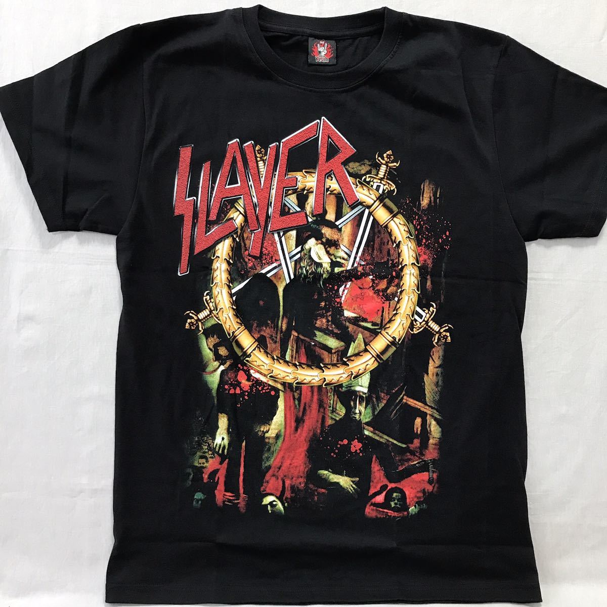 バンドTシャツ スレイヤー(SLAYER) 新品 M_画像1