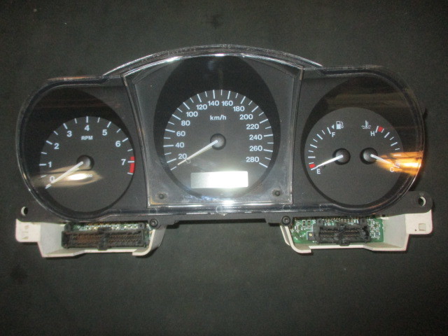 # Jaguar XJ8 4L speed meter used X308 LJE4300 parts taking equipped instrument panel cluster octopus water temperature gage gasoline XK8#