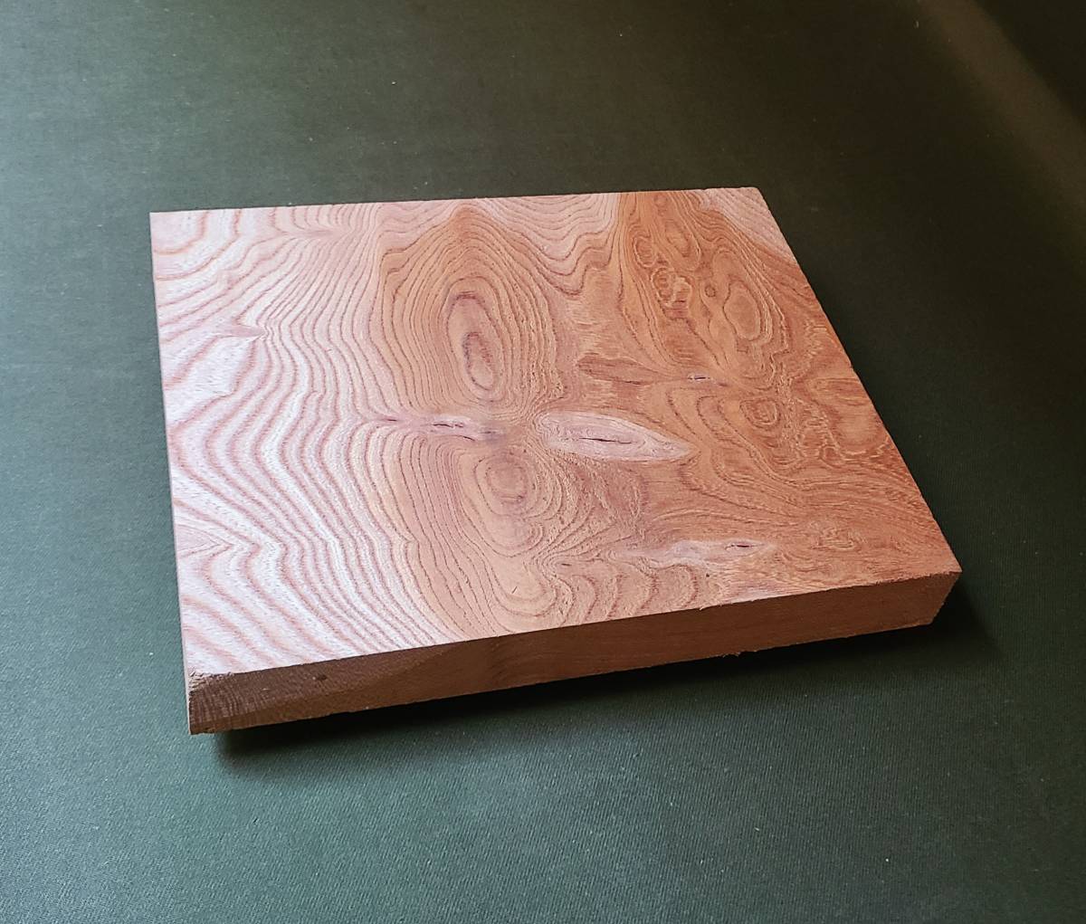 欅 ケヤキ ■ 無垢板 渦杢 プレナー加工品 木工品 小物 銘木 DIY ■（193）_画像2
