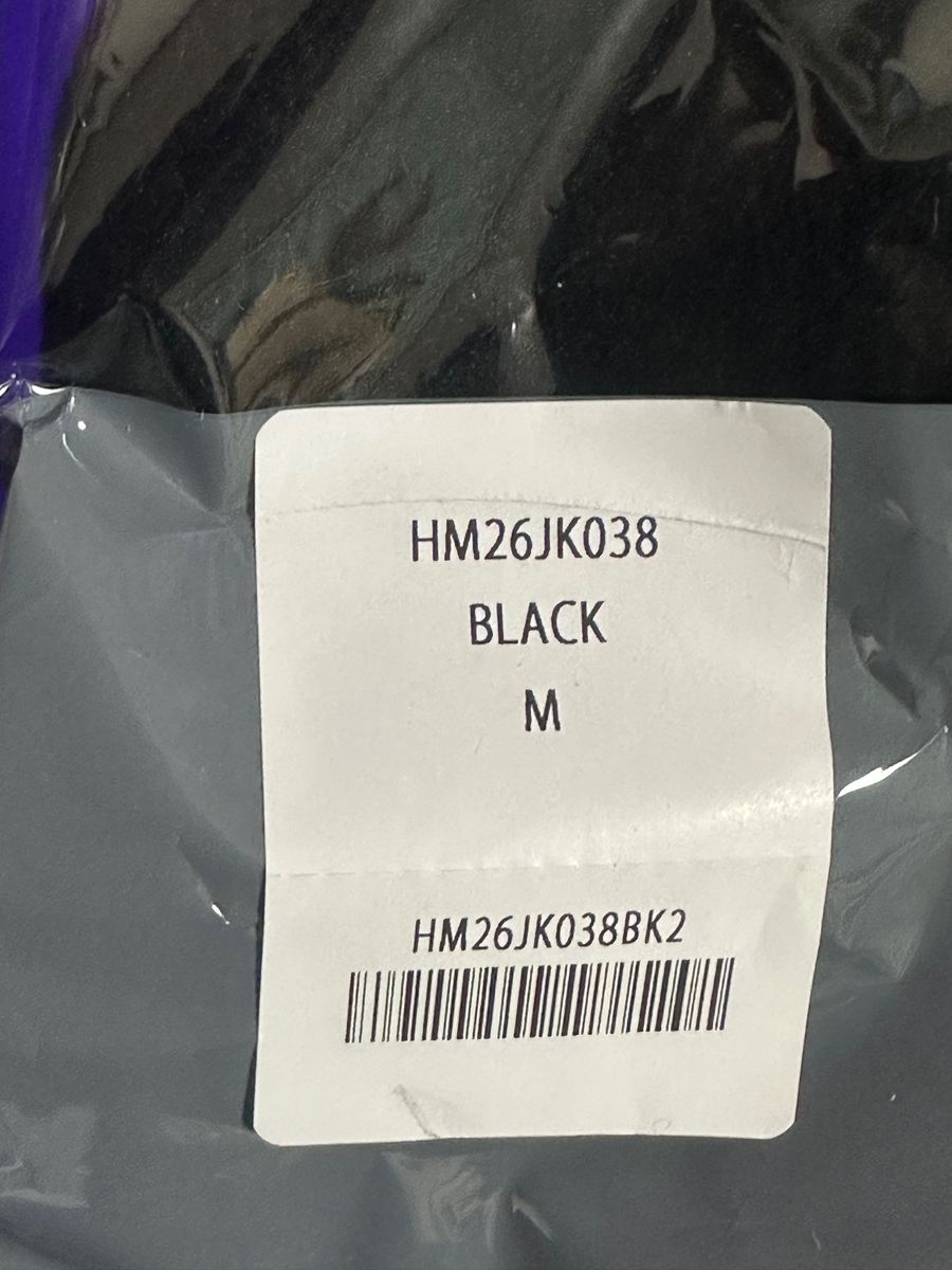 HUMANMADE FLEECE VEST "Black" Size : M