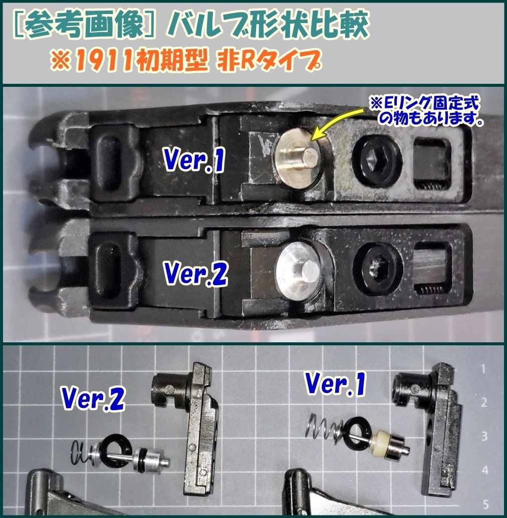 WA 1911 初期型マグナ(Ver.2) マガジン 放出バルブ用Oリング ウエスタンアームズ ガスブロ ガスガン_画像3