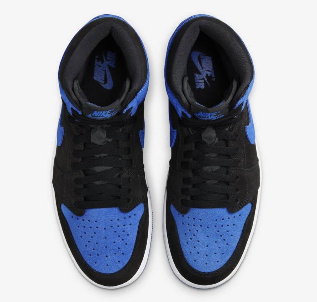 NIKE AIR JORDAN 1 RETRO HIGH OG ROYAL REIMAGHNED US10 ナイキ エアジョーダン 1 レトロハイ ロイヤル リイマジンド 28.0cm 新品・箱付き_画像6