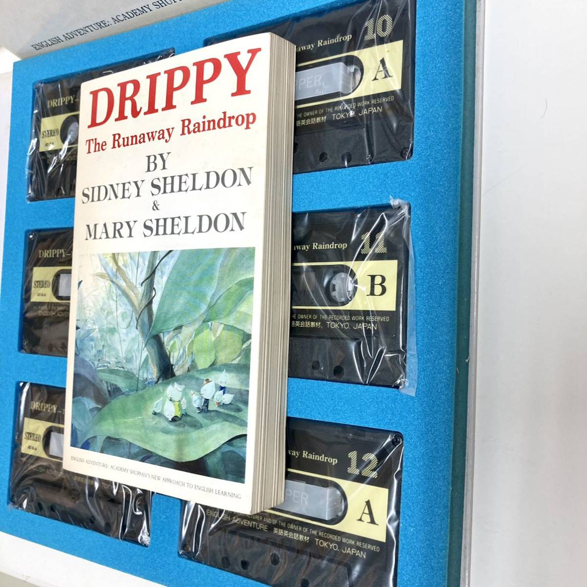 【10cassettes カセットテープセット】洋書　英語版　シドニィシェルダン　SIDNEY SHELDON　Drippy The Runaway Raindrop 小説_画像4