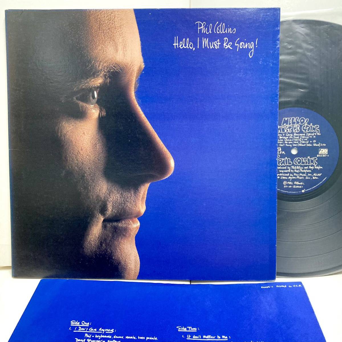 【美品 US盤】 Hello I Must Be Going ハロー・アイ・マスト・ビー・ゴーイング / Phil Collins フィル・コリンズ 【LPアナログレコード 】_画像1
