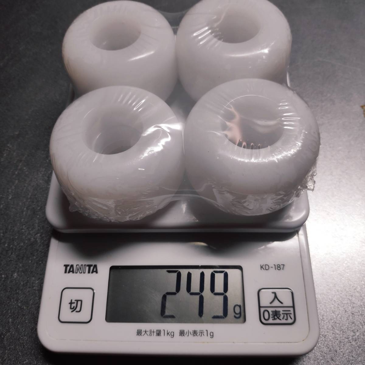 スケボー ソフト ウィール 82A 54mm abec11 ベアリング セット skate wheels soft スケートボード　タイヤ_画像3