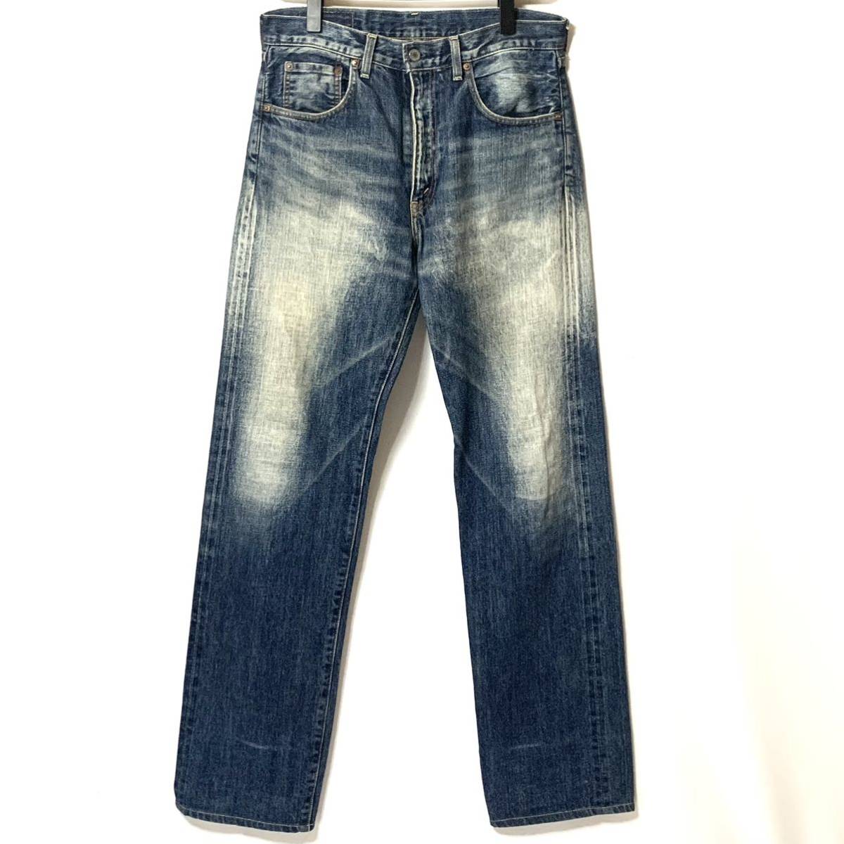 即決★日本製 Levis★W32 ビンテージ復刻ジーンズ リーバイス 502XX メンズ デニム パンツ 赤耳 ビッグE セルビッチ 検索:501XX_画像2