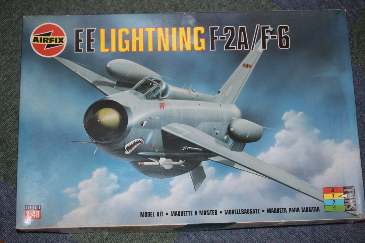 エアフィックス 1/48 EE ライトニング F-2A/F-6　※ 定形外送料 ￥７１０_画像1