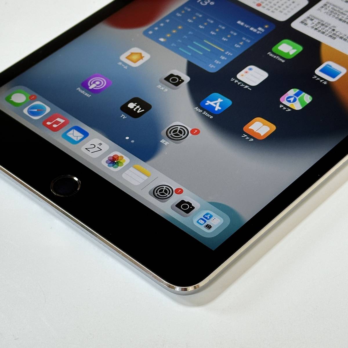 Apple iPad mini 4 スペースグレイ 64GB MK9G2J/A Wi-Fiモデル iOS15.8