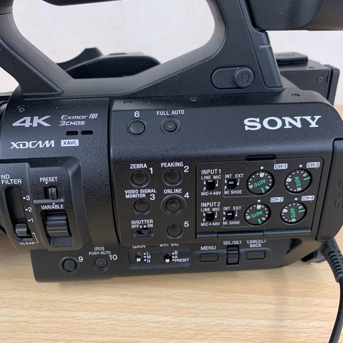 Yahoo!オークション - 美品 SONY 業務用ビデオカメラ 4K PXW Yahoo!オークション - 美品 SONY 業務用ビデオカメラ 4K PXW