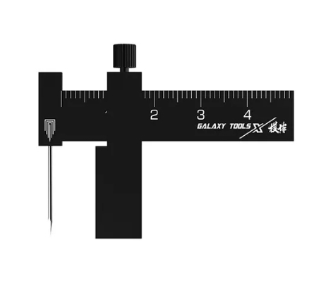 ◆◇GALAXY MODEL【T14A02】平行ライン・モールディングツール(ブラック)◇◆　_画像1